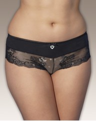 Splendour Diamante Lace Knickers