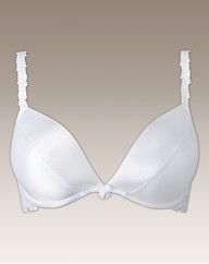 Splendour Underwired Satin Plunge Bra