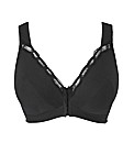 Naturally Close Black Back Smoothing Bra