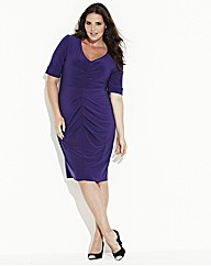 MAGISCULPT Fitted Ruched Dress
