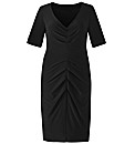 MAGISCULPT Fitted Ruched Dress