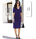 MAGISCULPT Fitted Ruched Dress