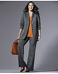 Mix & Match Herringbone Tailored Blazer
