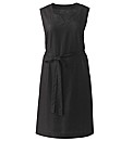 Linen Mix Shift Dress