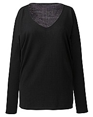 Cut Out Shoulder Jumper