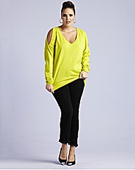 Cut Out Shoulder Jumper
