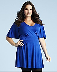 Glamorosa Jersey Top Dual Bust Fit B-GG