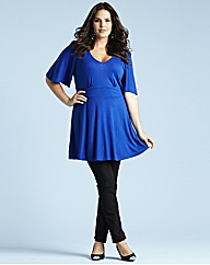 Glamorosa Jersey Top Dual Bust Fit B-GG