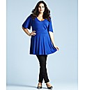 Glamorosa Jersey Top Dual Bust Fit B-GG