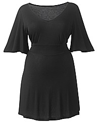 Glamorosa Jersey Top Dual Bust Fit E-K