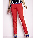 Simply WOW Coloured Slim Leg Jeans 30in