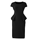 Personalised Fit Peplum Dress Cap Sleeve