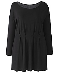 Personalised Fit Black 3/4 Sleeve Top