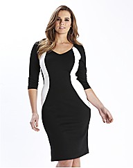 Simply WOW Monochrome Illusion Dress