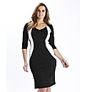 Simply WOW Monochrome Illusion Dress