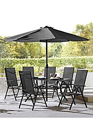 Monaco Eight Piece Recliner Set