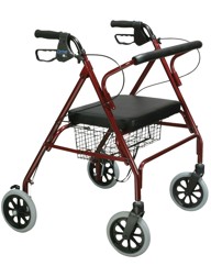 Comfort 4 Wheel Heavy Duty Rollator