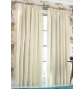 Tessa plain dyed lined curtains
