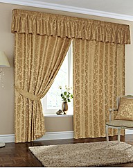 Hereford Jacquard Pencil Pleat Curtains