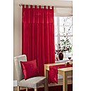 Sparkle Embroidered Tab Top Curtain