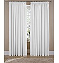 Deco Rose Lined Pencil Pleat Voiles