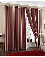 Whitworth Jacquard Eyelet Curtains