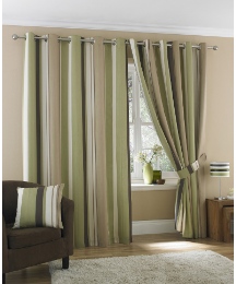 Whitworth Jacquard Eyelet Curtains