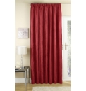 Faux Suede Lined Pencil Pleat Panel