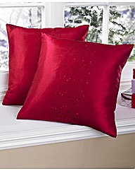 Sparkle Embroidered Cushions