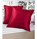 Sparkle Embroidered Cushions