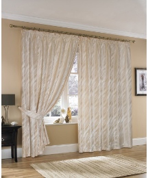 Lisbon Lined Pencil Pleat Curtains