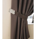 Lace Effect Border Tie Backs