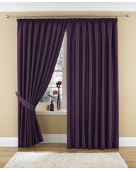 Java Faux Silk Pencil Pleat Curtains