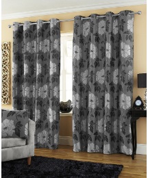 Marseilles Jacquard Eyelet Curtains