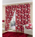 Penny Lined Eyelet Curtains