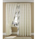 Robyn Lined Pencil Pleat Voiles