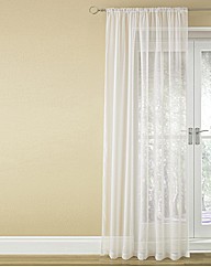 Plain Dyed Voile Slot Top Panel