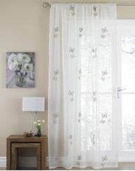 Butterflies Slot Top Voile Panel