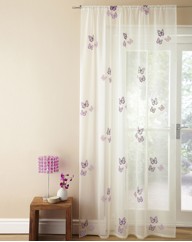 Butterflies Slot Top Voile Panel