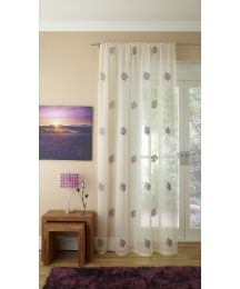 Mojo Embroidered Slot Top Voile Panel