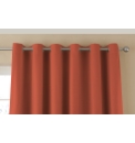 Plain Dye Satin Lined Eyelet Curtains