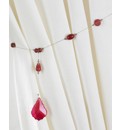 Glass Bead Tie Backs