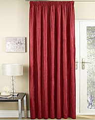 Faux Suede Lined Pencil Pleat Curtains