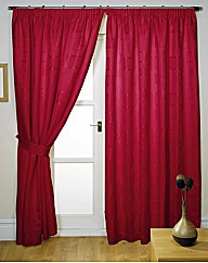 McKenzie Jacquard Pencil Pleat Curtains