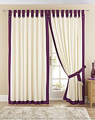Claremont Lined Tab Top Curtains
