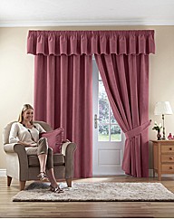 Thermal Velour Pencil Pleat Curtains