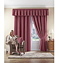 Thermal Velour Pencil Pleat Curtains