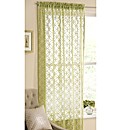 Circles knitted Voile Panel