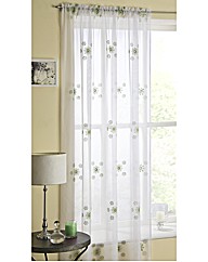Floral Embroidered Voile Panel