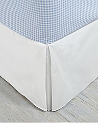 Box Pleat Easy Fit Bed Valance